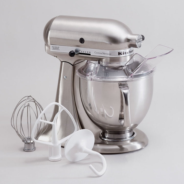 KitchenAid Custom Metallic 10 Speed 5 Qt. Stand Mixer KSM152PS includes Dough Hook & Reviews